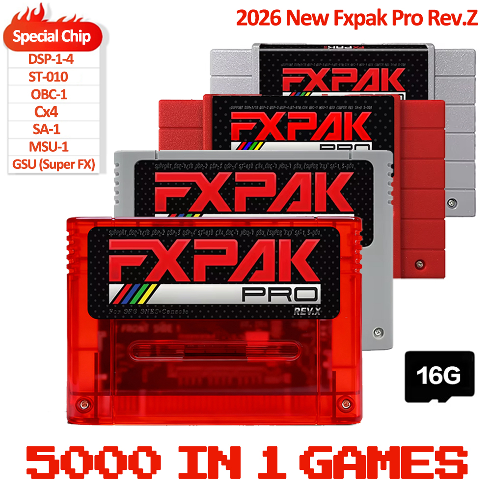 Arcade Z - New SD2 Fxpak Pro Rev.Z Game
