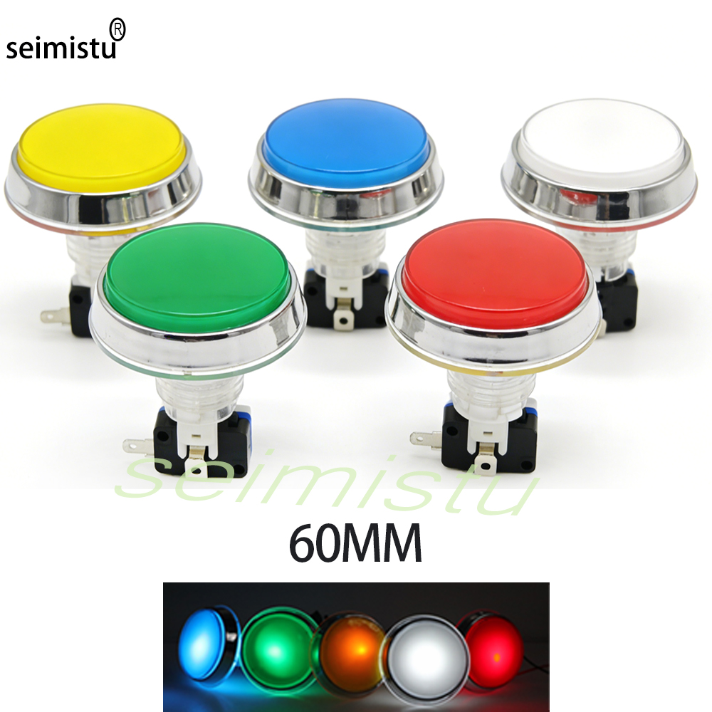 60mm Chrome 12V Flat Arcade LE - đánh giá và giá Arcade And Vending