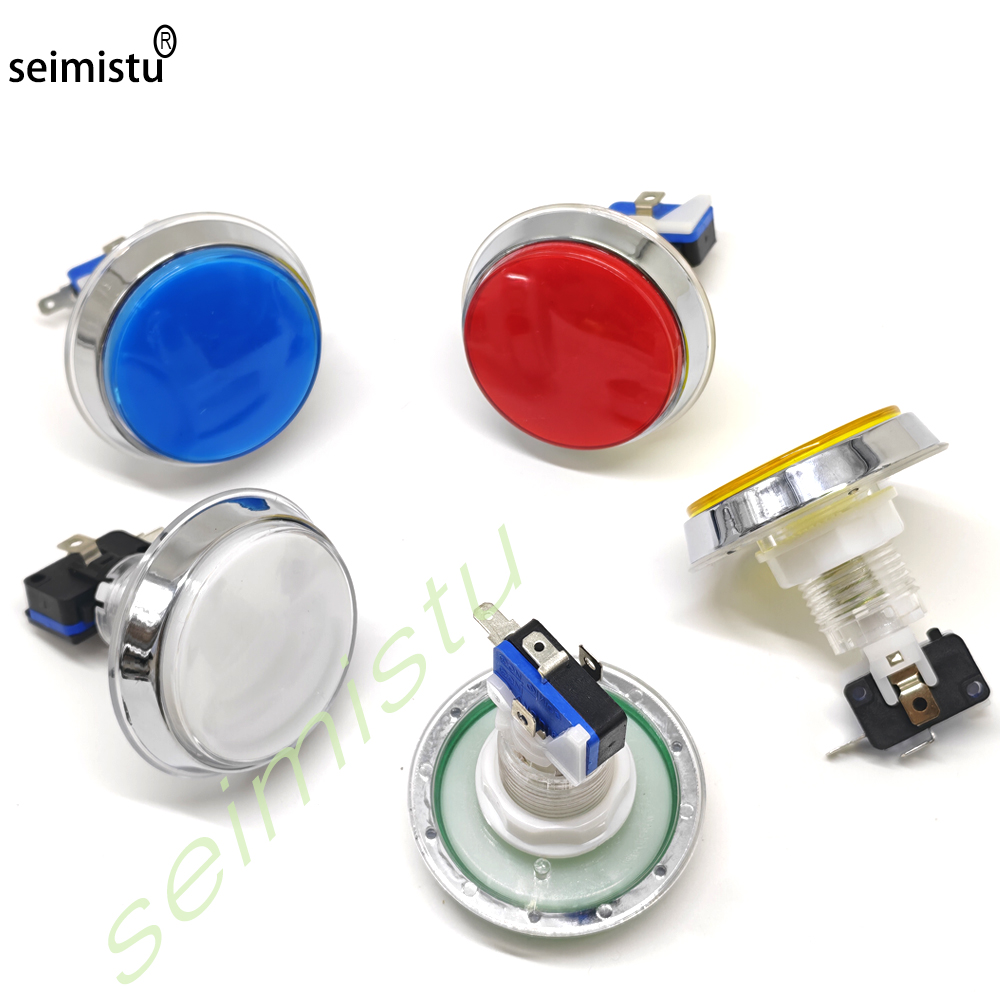 60mm Chrome 12V Flat Arcade LE - đánh giá và giá Arcade And Vending