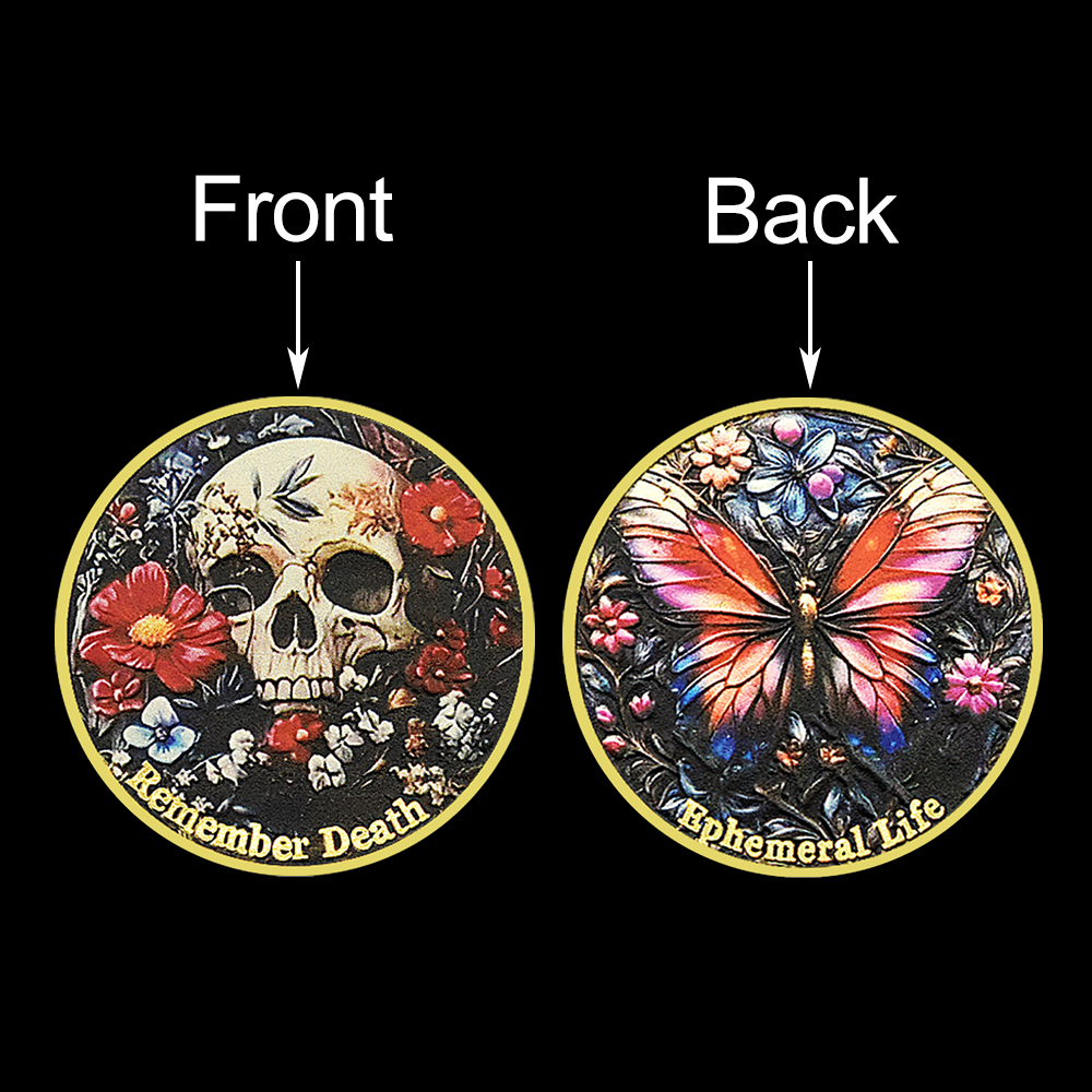 Skull Butterfly Commemorative  - đánh giá và giá Token Coin Mechanism