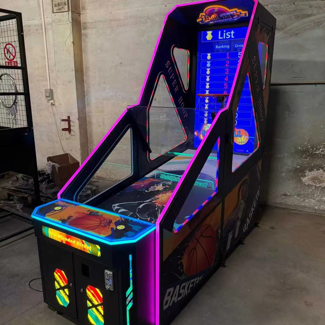 Coin-Operated LED Basketball A - đánh giá và giá Ticket Redemption Machine