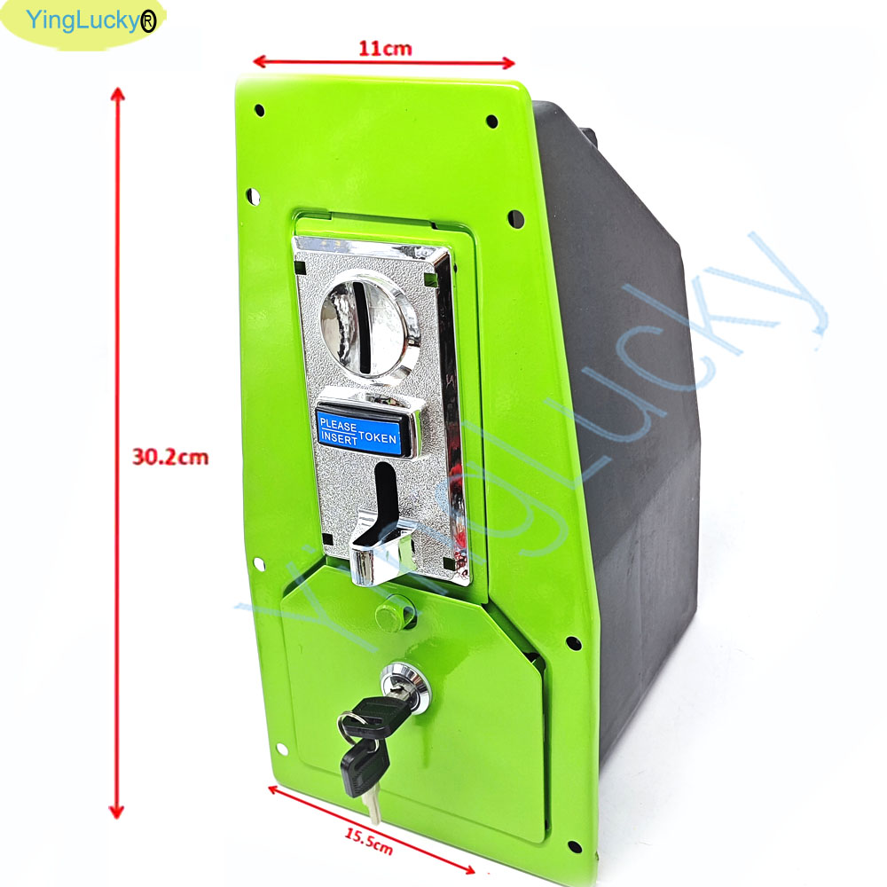 Arcade Game Token Storage Box  - đánh giá và giá Token Coin Mechanism
