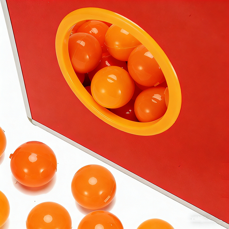 100-500Pcs 4CM Orange Plastic  - đánh giá và giá Open Vending Machine