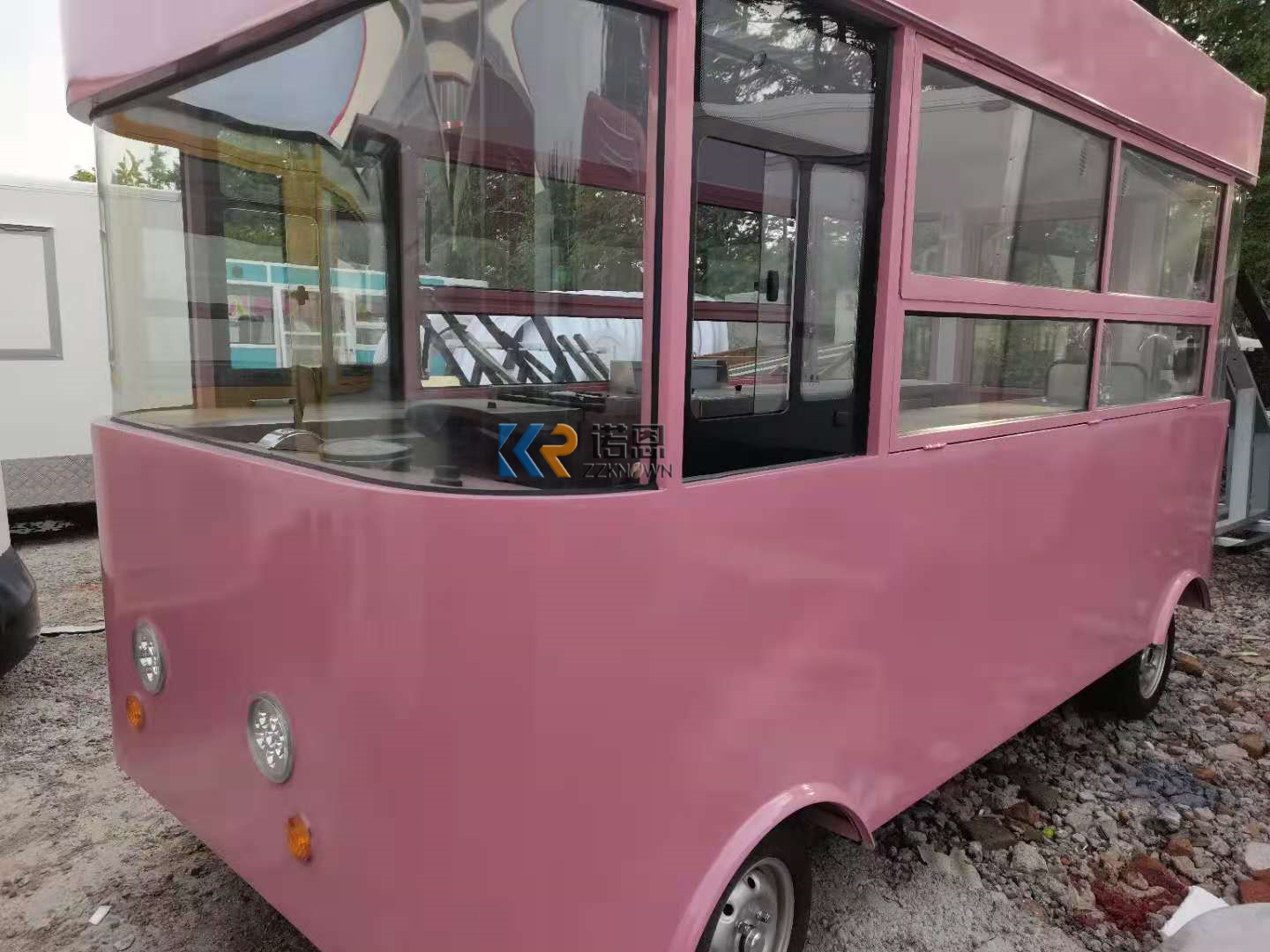 In Stock 4M Mobile Food Truck  - đánh giá và giá Hot Dog Vending Cart