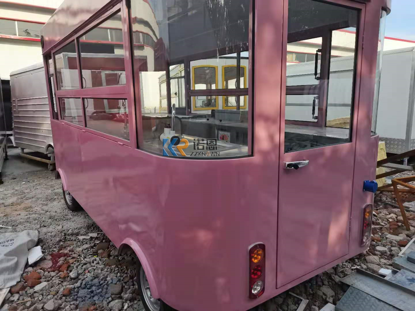 In Stock 4M Mobile Food Truck  - đánh giá và giá Hot Dog Vending Cart