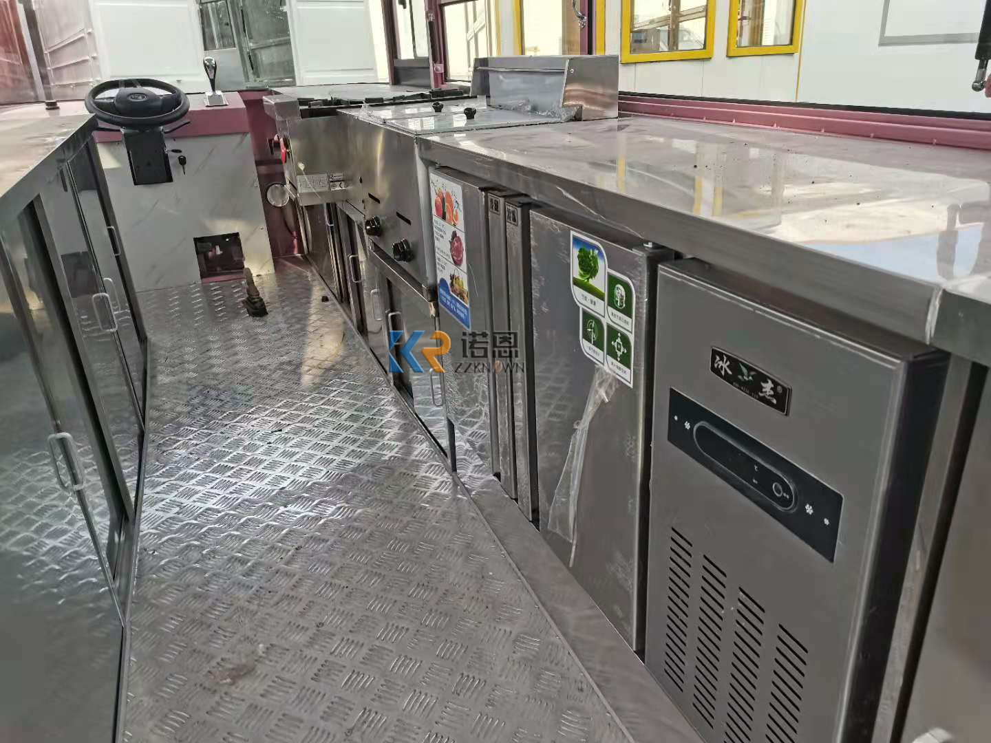 In Stock 4M Mobile Food Truck  - đánh giá và giá Hot Dog Vending Cart