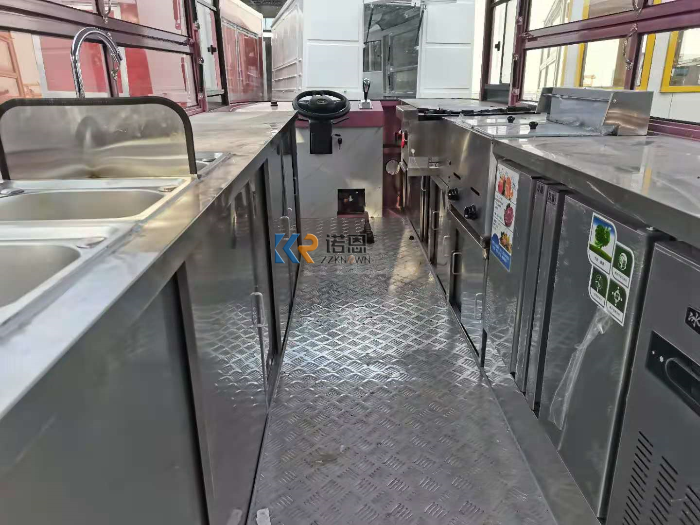 In Stock 4M Mobile Food Truck  - đánh giá và giá Hot Dog Vending Cart