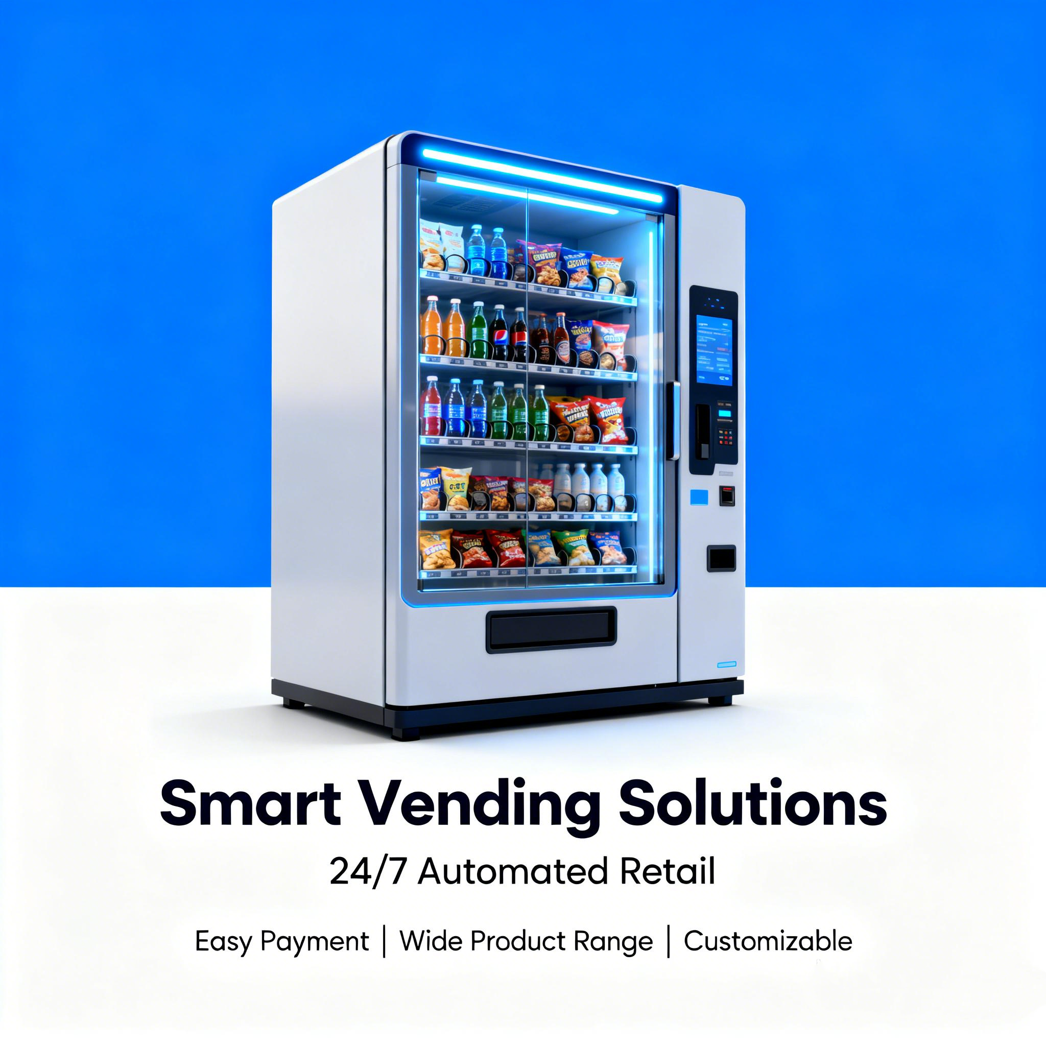 Automatic French Fries Vending - đánh giá và giá Commercial Vending Machine