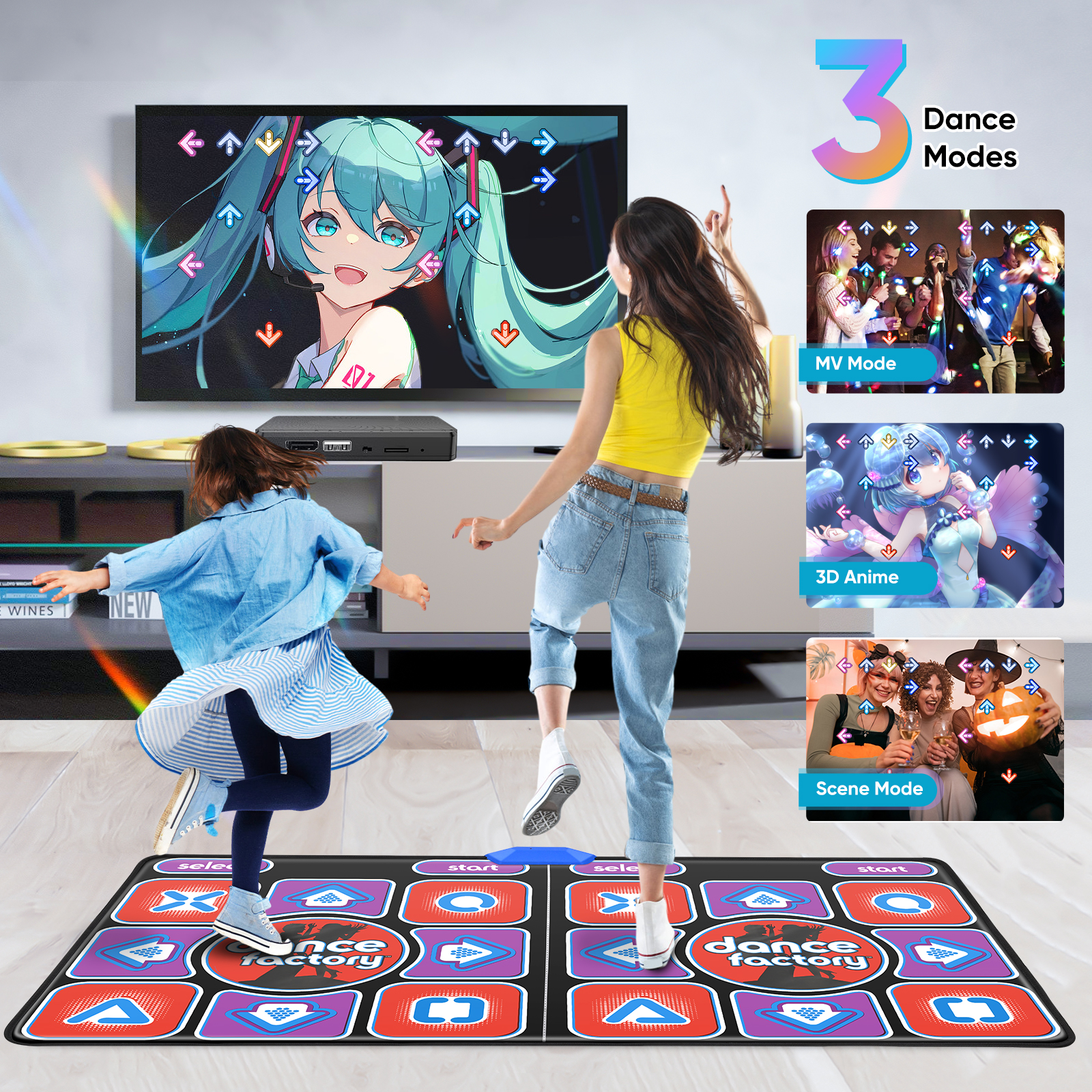 Double Users Dance Mat for Adu - đánh giá và giá Dance Pad Machine