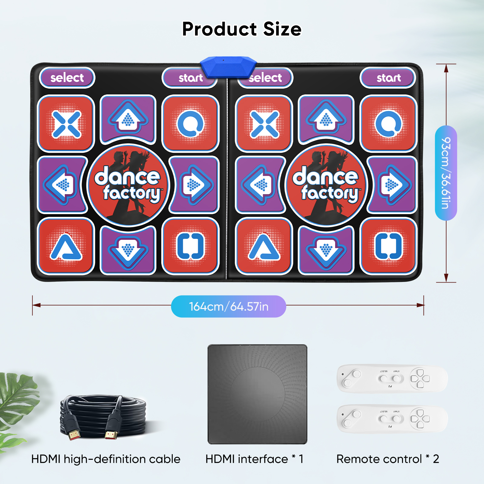 Double Users Dance Mat for Adu - đánh giá và giá Dance Pad Machine