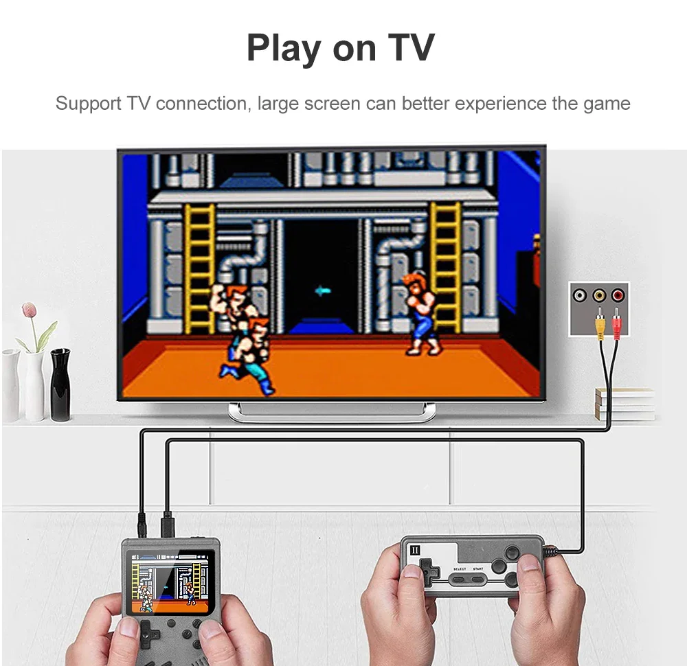Built-in 500+ Classic Games 8- - đánh giá và giá Arcade Vibes