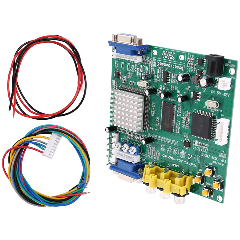 ABGN 5X GBS8200 CGA/EGA/YUV/RG - đánh giá và giá Usb Game Board Jamma