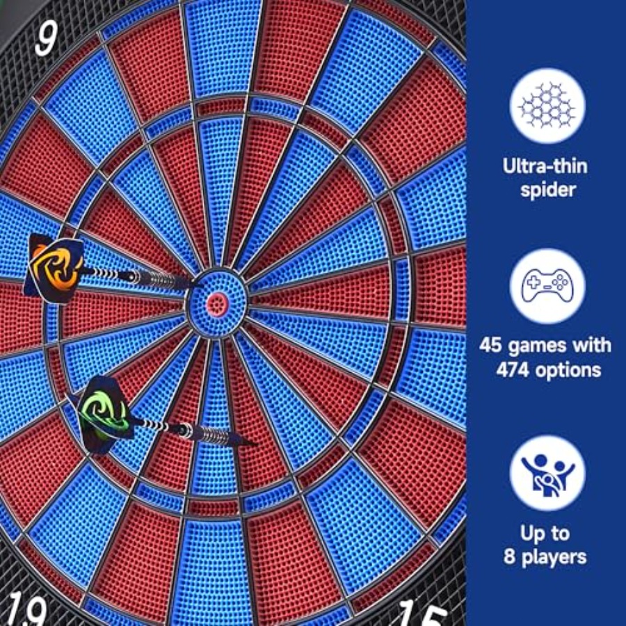 Electronic Dart Board with Cab - đánh giá và giá Electronic Dartboard Cabinet
