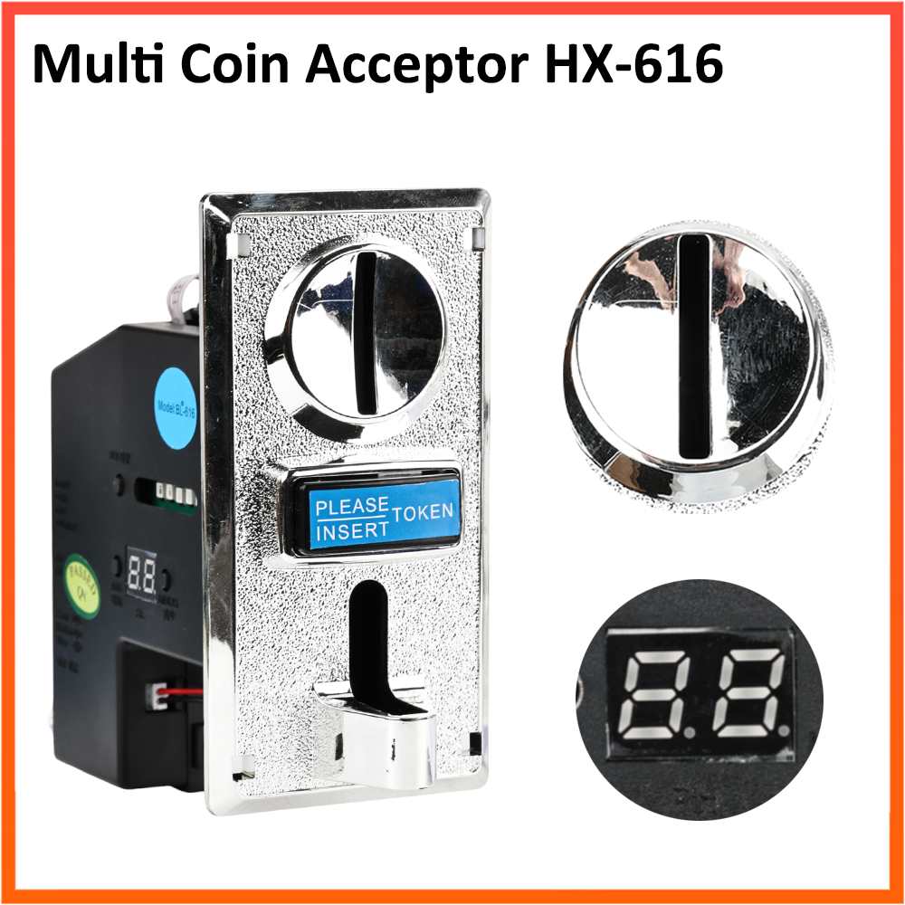 Multi Coin Acceptor Selector f - đánh giá và giá Ticket Redemption Machine