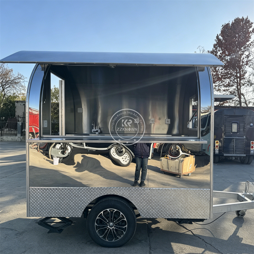 Street Mobile Hot Dog Hamburge - đánh giá và giá Hot Dog Vending Cart