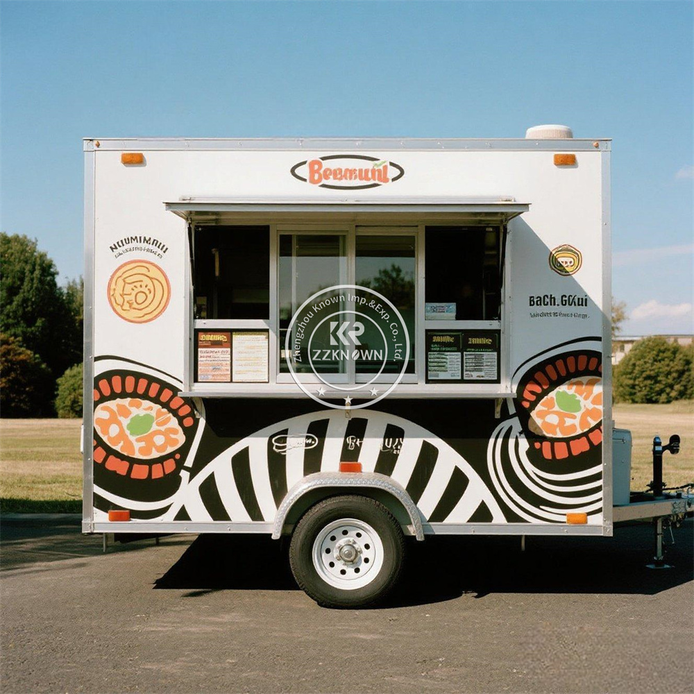 USA Standard Concession Mobile - đánh giá và giá Hot Dog Vending Cart