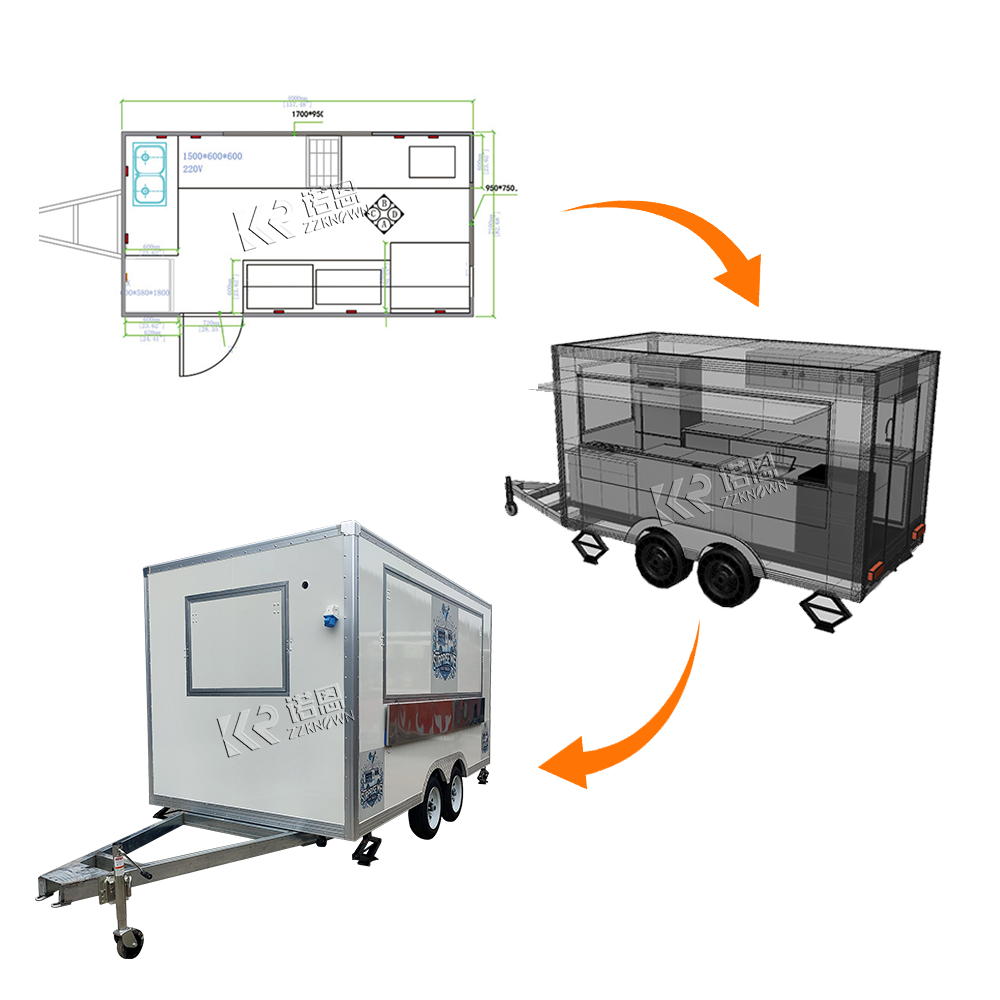 New Design Ice Cream Kiosk Fas - đánh giá và giá Hot Dog Vending Cart