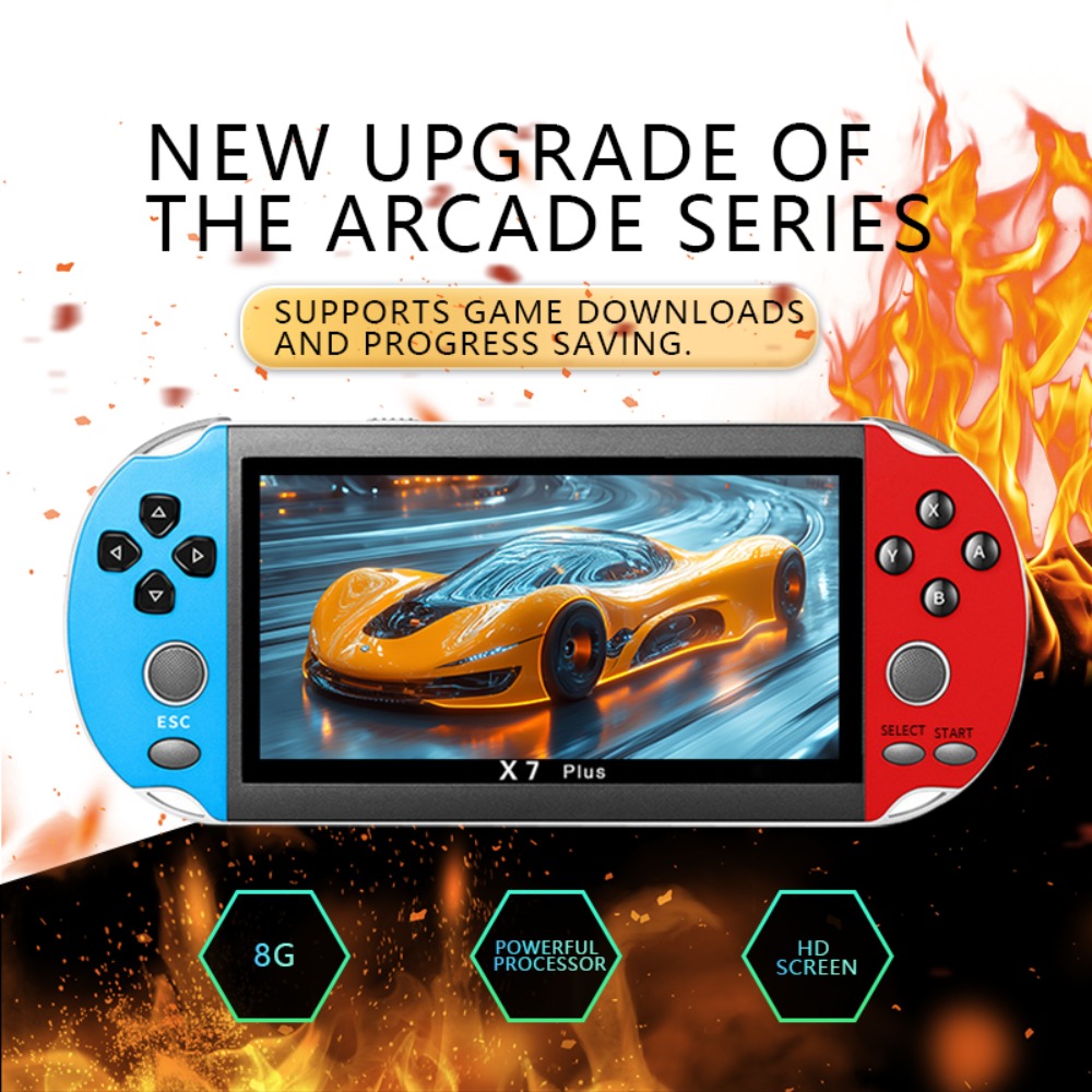 X7 Plus Handheld Game Console  - đánh giá và giá Arcade Vibes