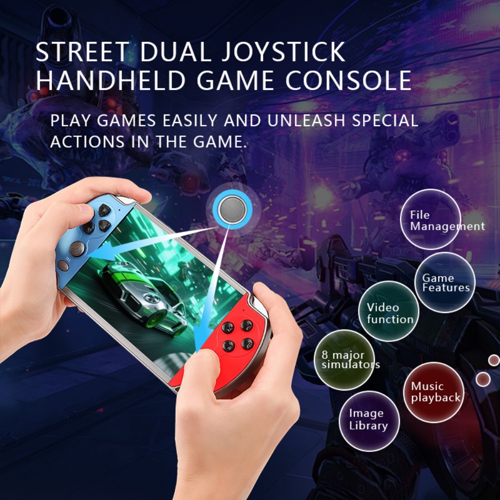 X7 Plus Handheld Game Console  - đánh giá và giá Arcade Vibes