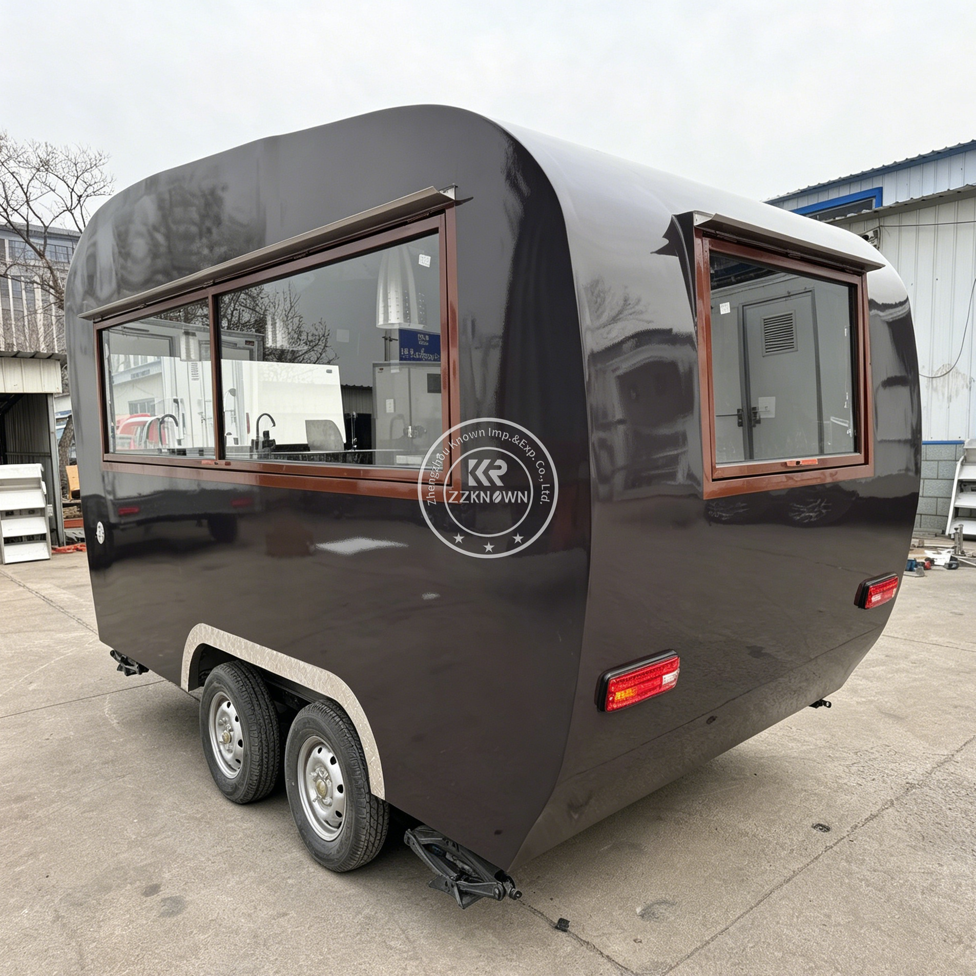 Custom Mobile Concession Food  - đánh giá và giá Hot Dog Vending Cart
