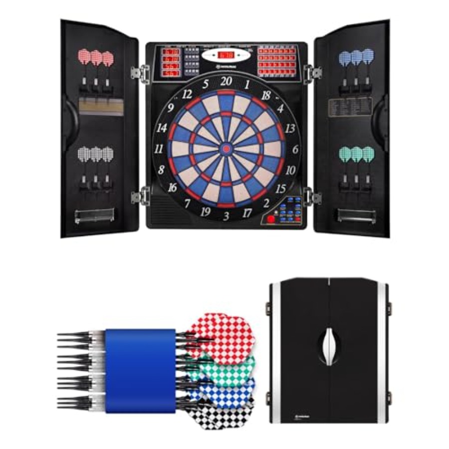 Electronic Dart Board Set, Sof - đánh giá và giá Electronic Dartboard Cabinet