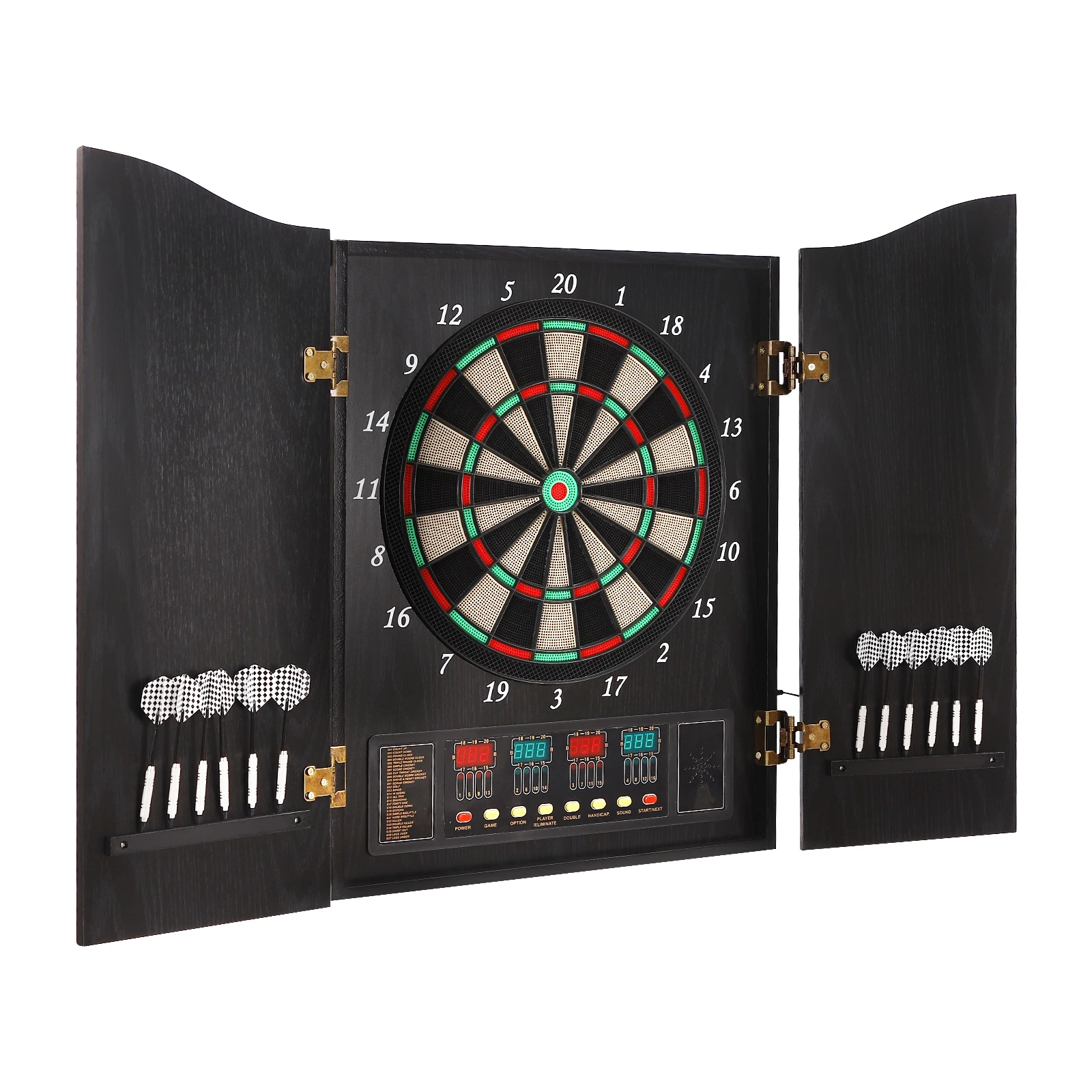 Dartboard Cabinet Set Dart Boa - đánh giá và giá Electronic Dartboard Cabinet
