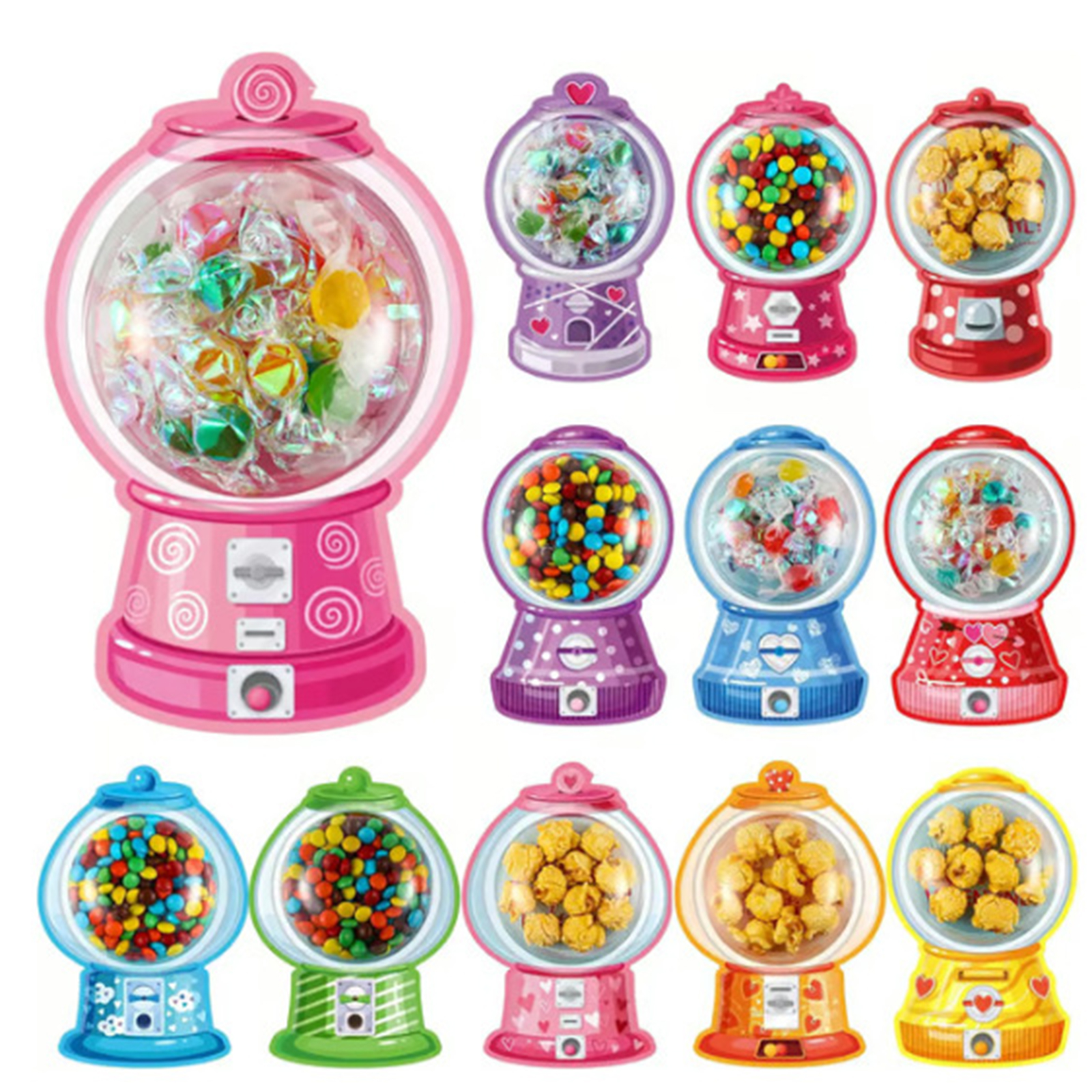 36/18 Pack Valentine Greeting  - đánh giá và giá Bubble Gum Machine