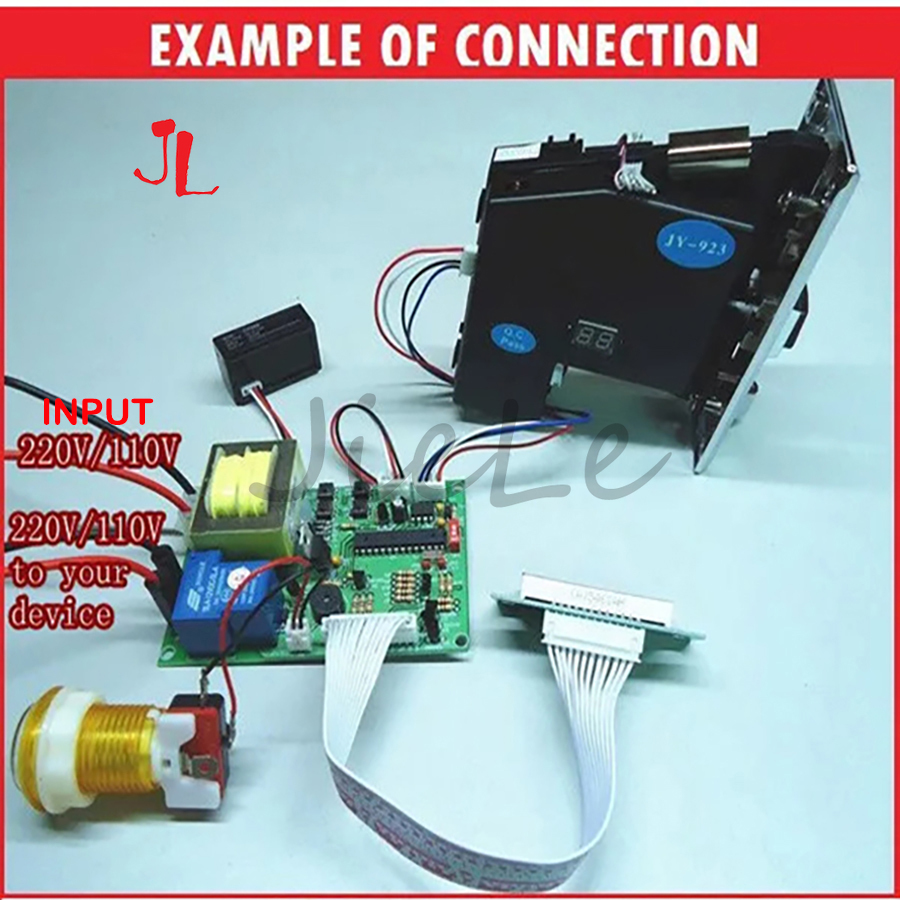 JY-16 110V 220V Coin Acceptor  - đánh giá và giá Token Coin Mechanism