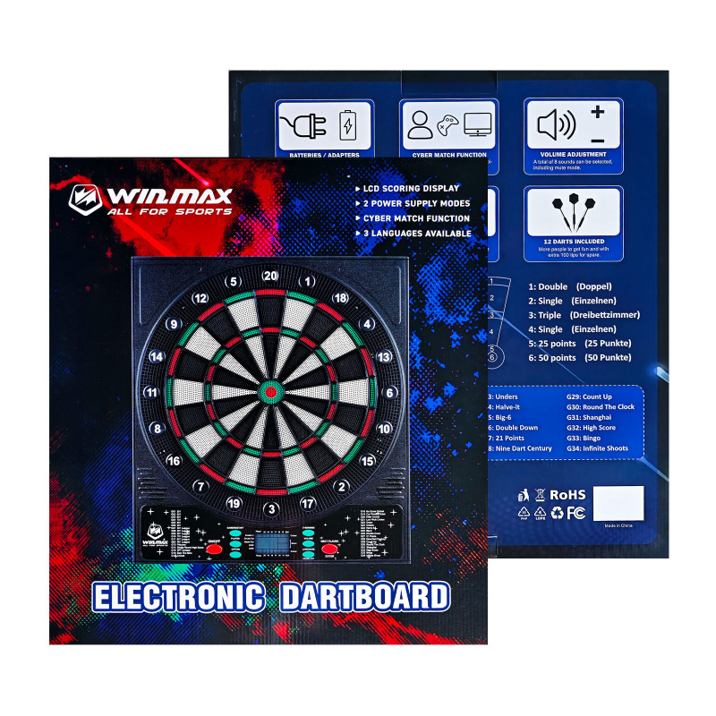 Electronic Dart Board LED Elec - đánh giá và giá Electronic Dartboard Cabinet