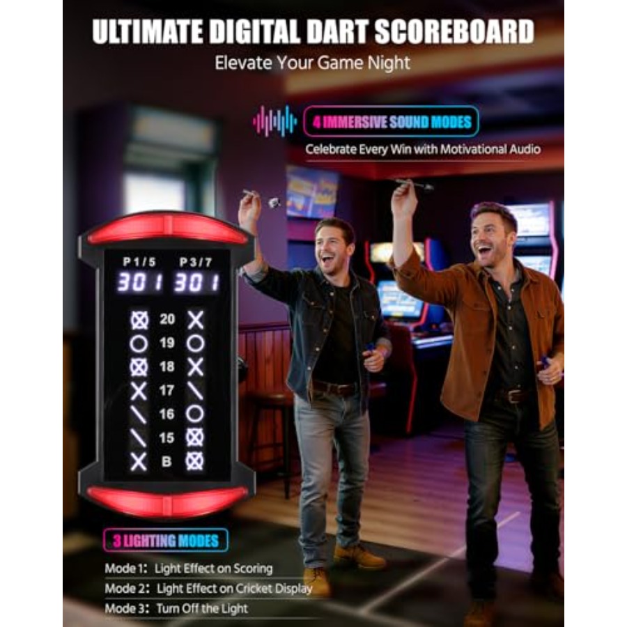 Electronic Dart Board, Electri - đánh giá và giá Electronic Dartboard Cabinet