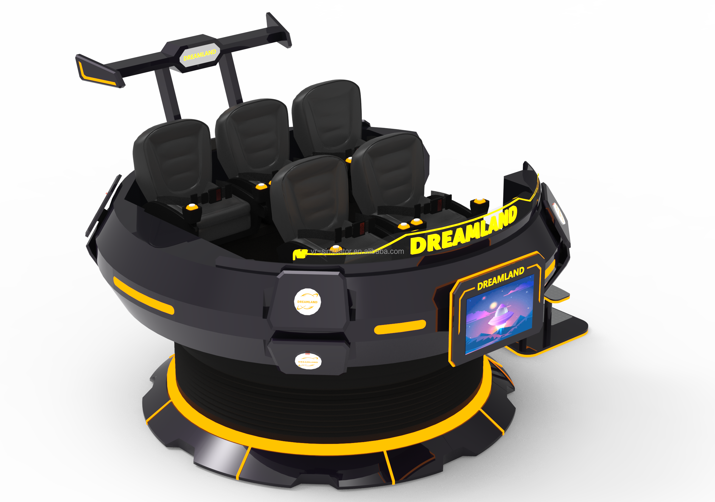 Dreamland 9d Vr Glasses Cabin  - đánh giá và giá 9D Vr Simulator