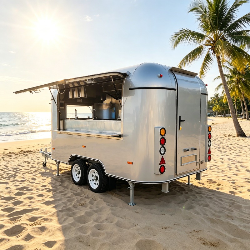 Customized Food Truck Mobile w - đánh giá và giá Hot Dog Vending Cart