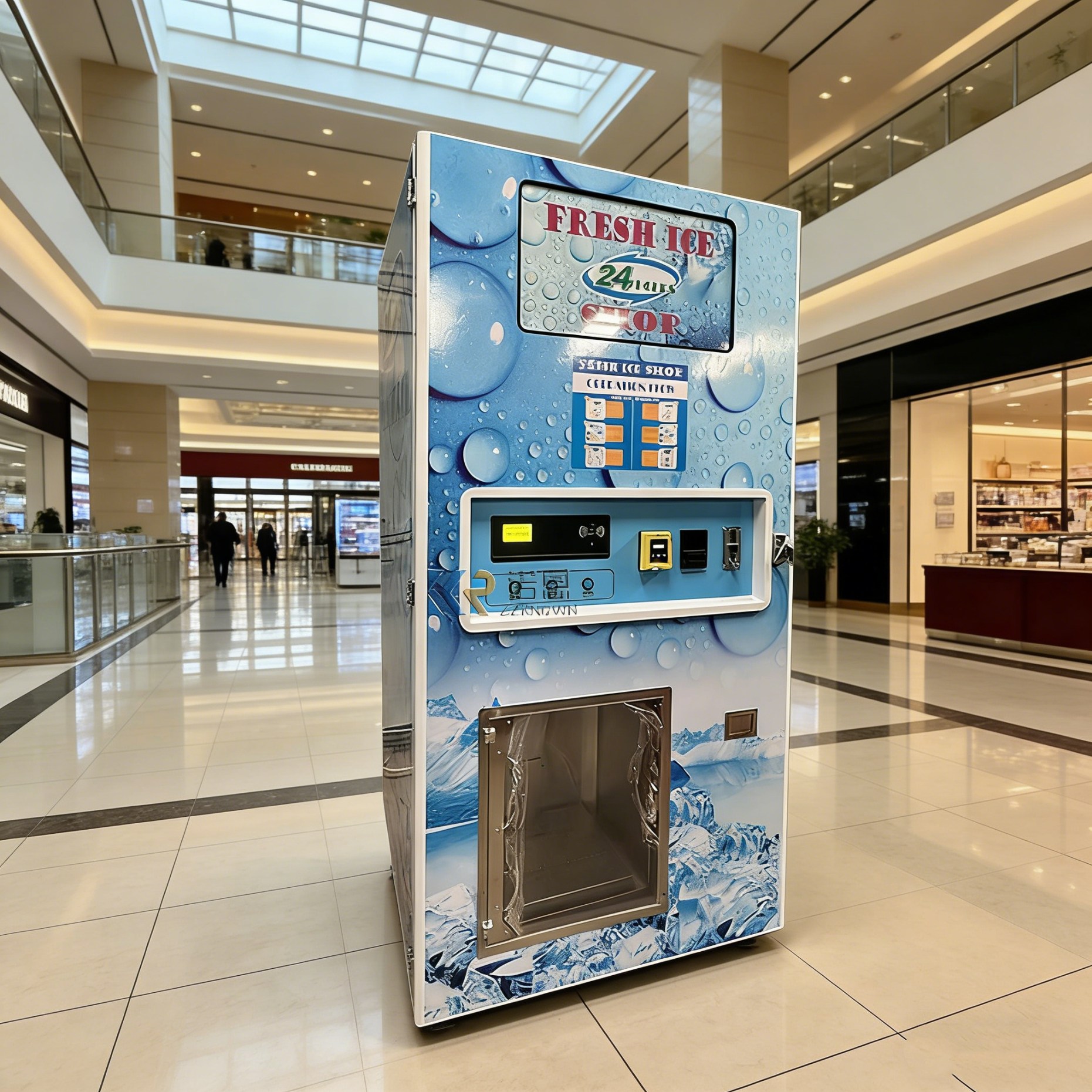 Customized High Quality Ice Cu - đánh giá và giá Commercial Vending Machine