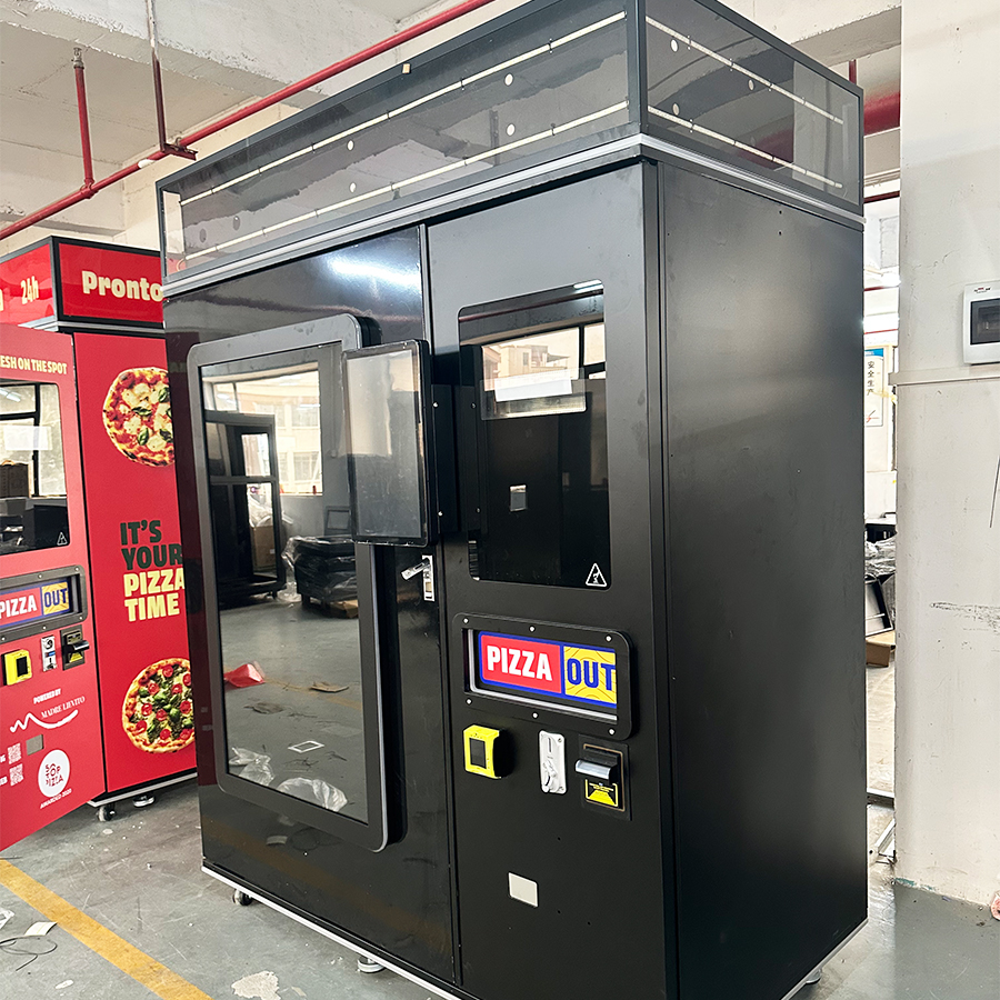 Customized Fast Food Pizza Ven - đánh giá và giá Commercial Vending Machine