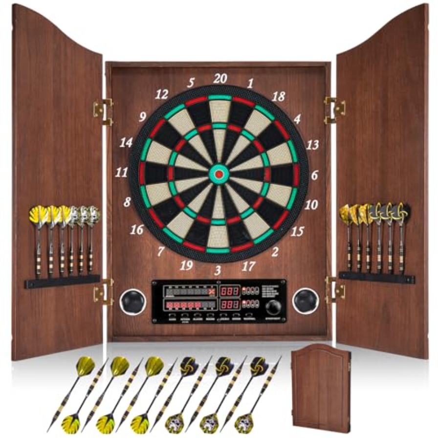 Electronic Dart Board, Decorat - đánh giá và giá Electronic Dartboard Cabinet