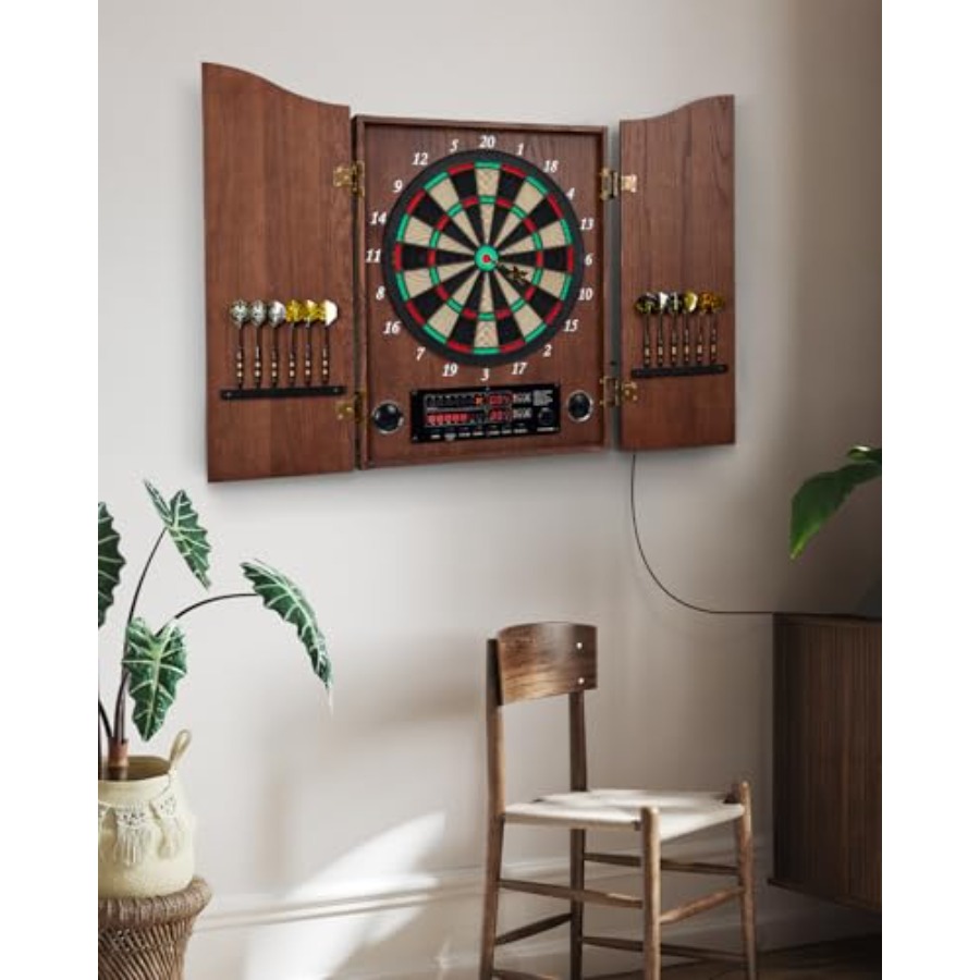 Electronic Dart Board, Decorat - đánh giá và giá Electronic Dartboard Cabinet