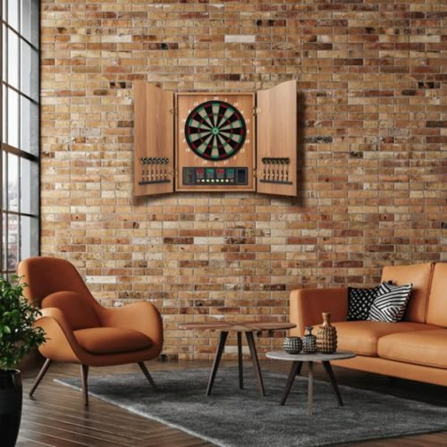 Electronic Dart Board Cabinet  - đánh giá và giá Electronic Dartboard Cabinet