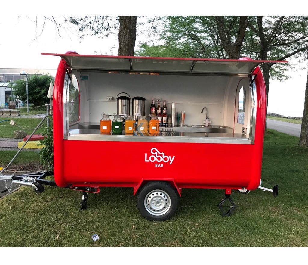 Outdoor Mobile Hot Dog Fast Fo - đánh giá và giá Hot Dog Vending Cart