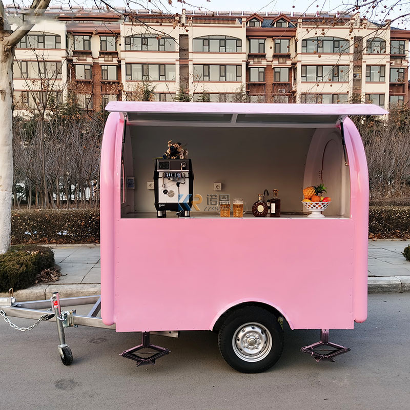 Outdoor Mobile Hot Dog Fast Fo - đánh giá và giá Hot Dog Vending Cart