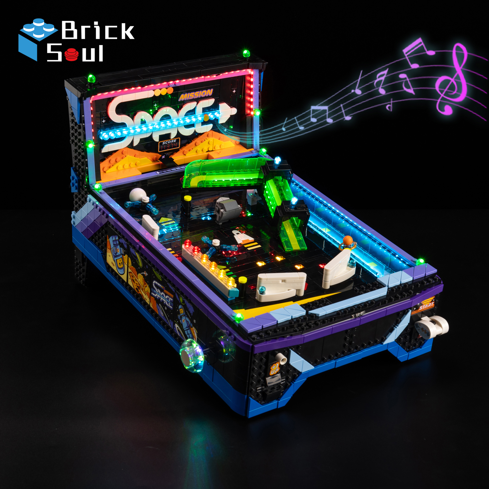 BrickSoul Led Light Kit Suitab - đánh giá và giá Pinball Machine