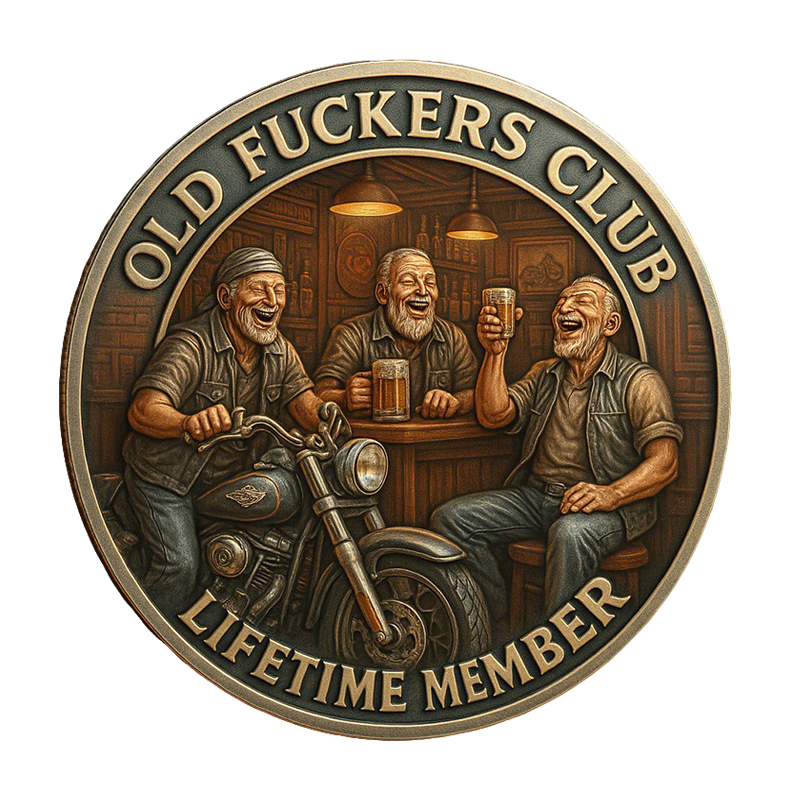 1pc Vintage Old Club Lifetime  - đánh giá và giá Token Coin Mechanism