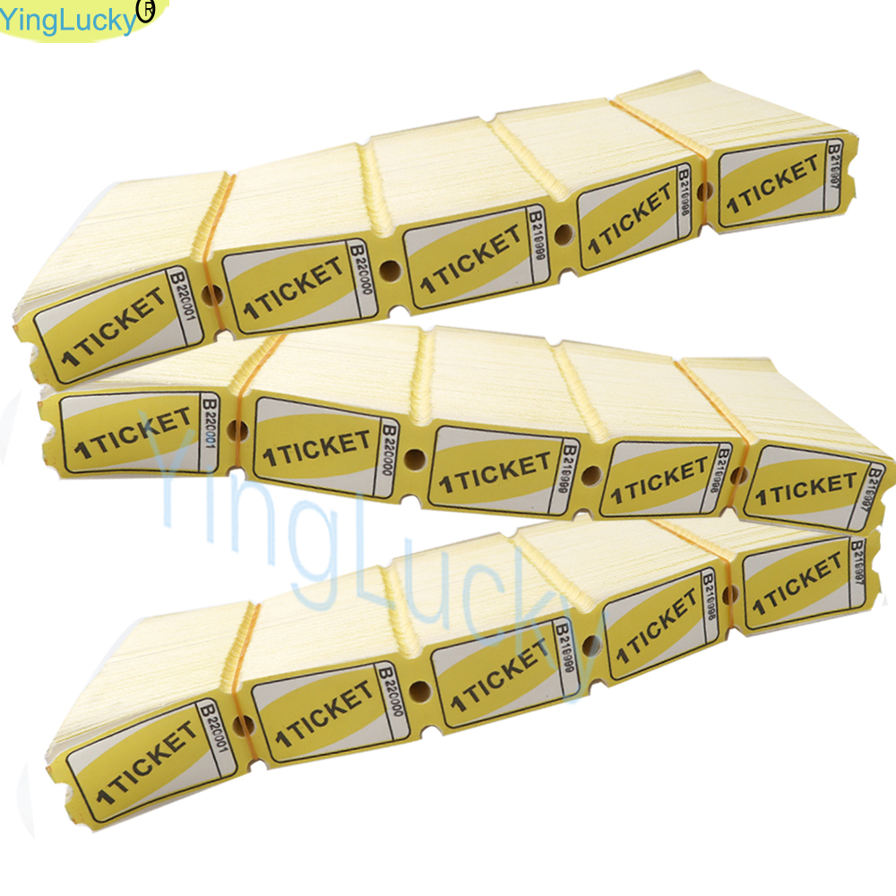 2000 Pcs/Lot Arcade Lottery Pa - đánh giá và giá Ticket Redemption Machine