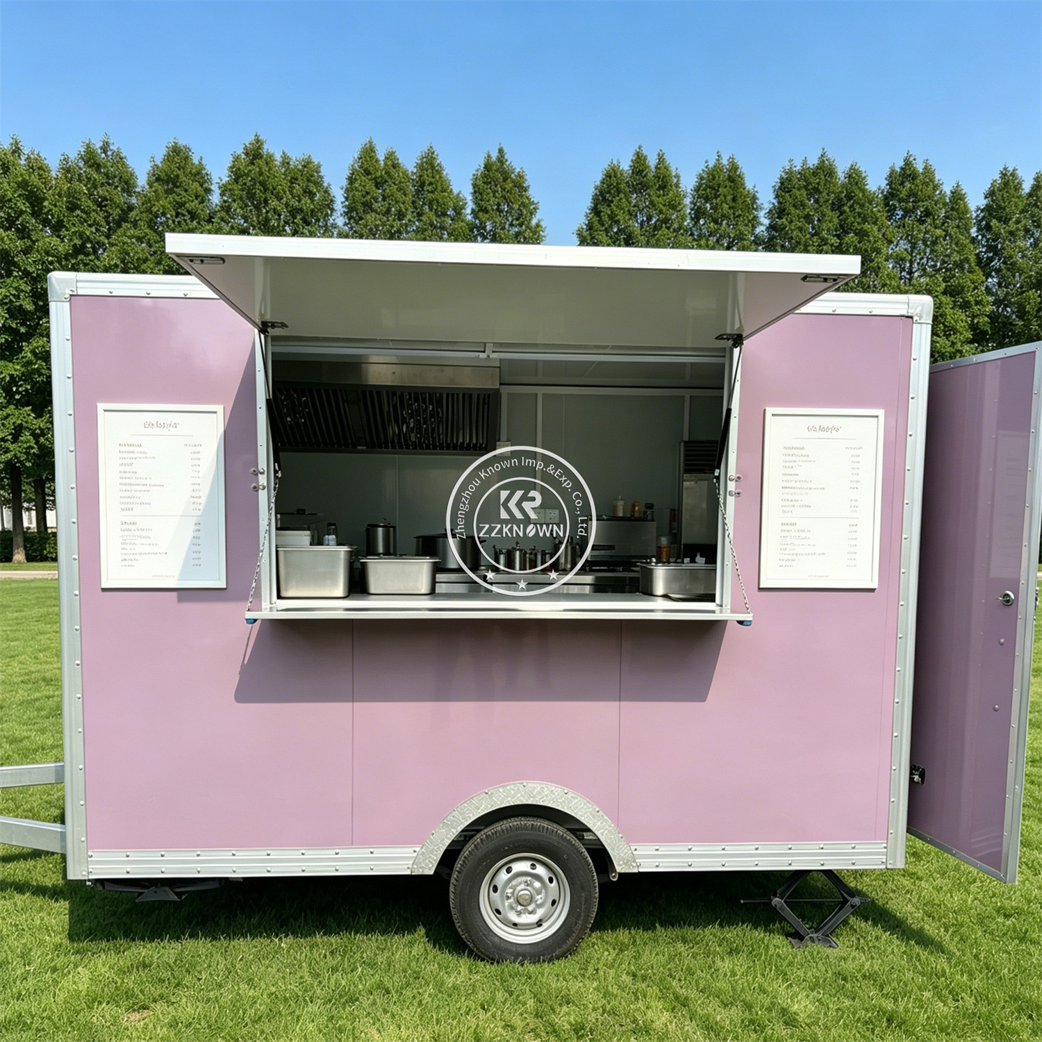 Street Custom Food Trailer Mob - đánh giá và giá Hot Dog Vending Cart